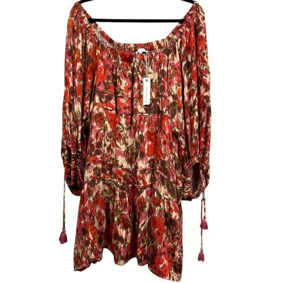 NWTS Olivaceous Off The Shoulder Above The Knee Dress / Size-Medium - Picture 1 of 10